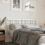 Kopfteil aus weißem Metall, 137 cm von vidaXL, Kopf- und Fußteile - Ref: Foro24-376405, Preis: 44,78 €, Rabatt: %