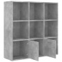 Betongraues Sperrholzregal 98x30x98 cm von vidaXL, Bücherregale und Regale - Ref: Foro24-801120, Preis: 83,15 €, Rabatt: %
