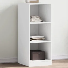 White engineered wood cabinet 48x41x102 cm by vidaXL, Dresser Organizers and Bar Hangers - Ref: Foro24-840828, Price: 58,49 €...