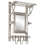Luggage rack with aluminum wall hangers by vidaXL, Hat and coat racks - Ref: Foro24-357834, Price: 153,20 €, Discount: %