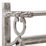 Gepäckträger mit Wandaufhängern aus Aluminium von vidaXL, Hut- und Garderobenständer - Ref: Foro24-357834, Preis: 153,20 €, R...