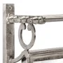Luggage rack with aluminum wall hangers by vidaXL, Hat and coat racks - Ref: Foro24-357834, Price: 144,84 €, Discount: %