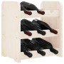 Botellero de madera maciza de pino 33x25x37 cm de vidaXL, Botelleros - Ref: Foro24-4007553, Precio: 17,48 €, Descuento: %