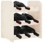 Solid pine wood wine rack 33x25x37 cm by vidaXL, Wine racks - Ref: Foro24-4007553, Price: 17,22 €, Discount: %