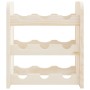Botellero de madera maciza de pino 33x25x37 cm de vidaXL, Botelleros - Ref: Foro24-4007553, Precio: 17,48 €, Descuento: %