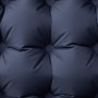 Colchón de camping autoinflable con almohada 1 persona gris