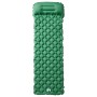 Inflatable camping mattress with pillow 1 person green by vidaXL, Air mattresses - Ref: Foro24-4007111, Price: 34,06 €, Disco...