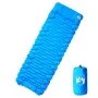 Self-inflating camping mattress with pillow 1 person blue by vidaXL, Air mattresses - Ref: Foro24-4007105, Price: 38,45 €, Di...