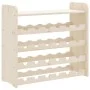Wine rack with solid pine wood top board 67.5x25x60 cm by vidaXL, Wine racks - Ref: Foro24-4007558, Price: 35,38 €, Discount: %
