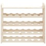 Botellero con tablero superior madera maciza pino 67,5x25x60 cm de vidaXL, Botelleros - Ref: Foro24-4007558, Precio: 36,07 €,...