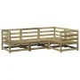 Garden sofa set 4 pieces impregnated pine wood by vidaXL, Garden sets - Ref: Foro24-3299411, Price: 247,77 €, Discount: %