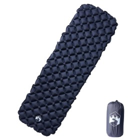 Colchón inflable de camping para 1 persona gris 190x58x6 cm de vidaXL, Colchones de aire - Ref: Foro24-4007113, Precio: 35,76...
