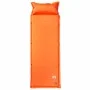 Self-inflating camping mattress with pillow 1 person orange by vidaXL, Air mattresses - Ref: Foro24-4007124, Price: 39,33 €, ...