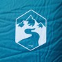 Self-inflating camping mattress with pillow 1 person turquoise by vidaXL, Air mattresses - Ref: Foro24-4007130, Price: 41,43 ...
