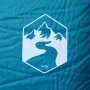 Self-inflating camping mattress with pillow 1 person turquoise by vidaXL, Air mattresses - Ref: Foro24-4007130, Price: 44,49 ...