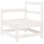 Gartensofa-Set 6-teilig aus massivem weißem Kiefernholz von vidaXL, Gartensets - Ref: Foro24-3250821, Preis: 409,49 €, Rabatt: %