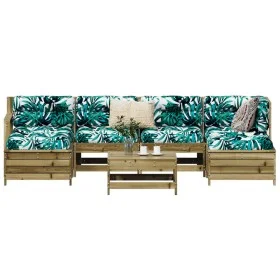 Garden sofa set 7 pieces impregnated pine wood by vidaXL, Garden sets - Ref: Foro24-3250991, Price: 412,21 €, Discount: %