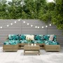 Garden sofa set 7 pieces impregnated pine wood by vidaXL, Garden sets - Ref: Foro24-3250991, Price: 417,64 €, Discount: %