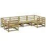 Gartensofa-Set 6-teilig aus imprägniertem Kiefernholz von vidaXL, Gartensets - Ref: Foro24-3299606, Preis: 372,03 €, Rabatt: %