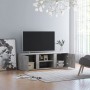 TV-Schrank aus betongrauem Sperrholz, 120 x 34 x 37 cm von vidaXL, TV-Möbel - Ref: Foro24-801165, Preis: 63,78 €, Rabatt: %