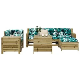 Garden sofa set 7 pieces impregnated pine wood by vidaXL, Garden sets - Ref: Foro24-3250511, Price: 530,40 €, Discount: %
