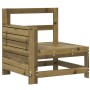 Gartensofa-Set 7-teilig aus imprägniertem Kiefernholz von vidaXL, Gartensets - Ref: Foro24-3250511, Preis: 538,01 €, Rabatt: %