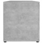 TV-Schrank aus betongrauem Sperrholz, 120 x 34 x 37 cm von vidaXL, TV-Möbel - Ref: Foro24-801165, Preis: 63,78 €, Rabatt: %