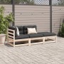 3-piece garden sofa set with solid pine wood cushions by vidaXL, Garden sets - Ref: Foro24-3295830, Price: 278,00 €, Discount: %