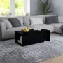 Couchtisch aus schwarzem Sperrholz, 150 x 50 x 35 cm von vidaXL, Couchtisch - Ref: Foro24-801338, Preis: 73,45 €, Rabatt: %