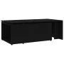 Couchtisch aus schwarzem Sperrholz, 150 x 50 x 35 cm von vidaXL, Couchtisch - Ref: Foro24-801338, Preis: 73,45 €, Rabatt: %