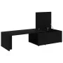 Mesa de centro madera contrachapada negro 150x50x35 cm de vidaXL, Mesas de centro - Ref: Foro24-801338, Precio: 73,45 €, Desc...