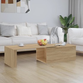 Couchtisch aus eichenfarbenem Sperrholz, 150 x 50 x 35 cm von vidaXL, Couchtisch - Ref: Foro24-801340, Preis: 56,27 €, Rabatt: %
