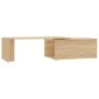 Oak-colored plywood coffee table 150x50x35 cm by vidaXL, Coffee table - Ref: Foro24-801340, Price: 54,90 €, Discount: %