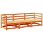 Garden sofa set 3 pieces solid pine wood wax brown by vidaXL, Garden sets - Ref: Foro24-3299265, Price: 202,77 €, Discount: %