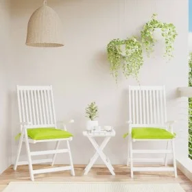 Garden Chair Cushions 2 Pcs Green Oxford Fabric 40x40x7 cm by vidaXL, Cushions for chairs and sofas - Ref: Foro24-361483, Pri...