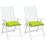 Garden Chair Cushions 2 Pcs Green Oxford Fabric 40x40x7 cm by vidaXL, Cushions for chairs and sofas - Ref: Foro24-361483, Pri...