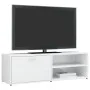 Mueble TV madera contrachapada blanco brillante 120x34x37 cm de vidaXL, Muebles TV - Ref: Foro24-801158, Precio: 59,48 €, Des...