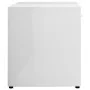 Mueble TV madera contrachapada blanco brillante 120x34x37 cm de vidaXL, Muebles TV - Ref: Foro24-801158, Precio: 59,48 €, Des...