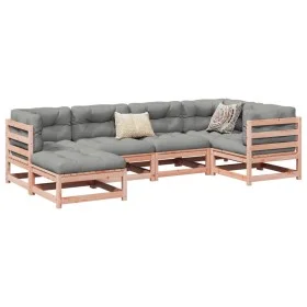 Garden sofa set 6 pieces solid Douglas fir wood by vidaXL, Garden sets - Ref: Foro24-3299521, Price: 331,10 €, Discount: %