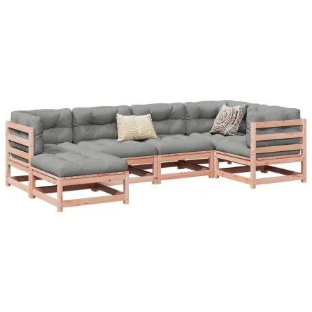 Garden sofa set 6 pieces solid Douglas fir wood by vidaXL, Garden sets - Ref: Foro24-3299521, Price: 331,10 €, Discount: %