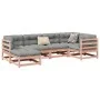 Garden sofa set 6 pieces solid Douglas fir wood by vidaXL, Garden sets - Ref: Foro24-3299521, Price: 331,10 €, Discount: %