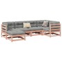 Gartensofa-Set 6-teilig aus massivem Douglasienholz von vidaXL, Gartensets - Ref: Foro24-3299521, Preis: 335,32 €, Rabatt: %