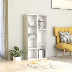 Regal aus glänzend weißem Sperrholz, 50 x 25 x 106 cm von vidaXL, Bücherregale und Regale - Ref: Foro24-801113, Preis: 65,59 ...