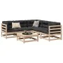 6-piece garden sofa set with solid pine wood cushions by vidaXL, Garden sets - Ref: Foro24-3299445, Price: 516,42 €, Discount: %