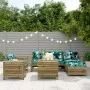 Garden sofa set 7 pieces impregnated pine wood by vidaXL, Garden sets - Ref: Foro24-3250539, Price: 473,42 €, Discount: %