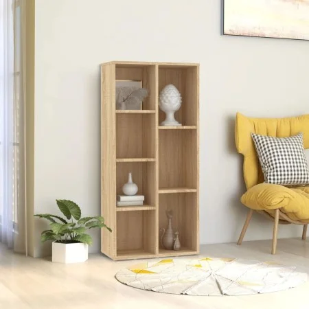 Regal aus Sonoma-Eichensperrholz, 50 x 25 x 106 cm von vidaXL, Bücherregale und Regale - Ref: Foro24-801110, Preis: 62,75 €, ...