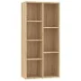 Regal aus Sonoma-Eichensperrholz, 50 x 25 x 106 cm von vidaXL, Bücherregale und Regale - Ref: Foro24-801110, Preis: 62,75 €, ...