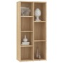 Regal aus Sonoma-Eichensperrholz, 50 x 25 x 106 cm von vidaXL, Bücherregale und Regale - Ref: Foro24-801110, Preis: 63,65 €, ...