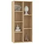 Regal aus Sonoma-Eichensperrholz, 50 x 25 x 106 cm von vidaXL, Bücherregale und Regale - Ref: Foro24-801110, Preis: 62,75 €, ...