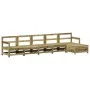 Gartensofa-Set 6-teilig aus imprägniertem Kiefernholz von vidaXL, Gartensets - Ref: Foro24-3250863, Preis: 341,68 €, Rabatt: %